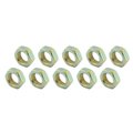 Allstar 0.75-16 in. Left Hand Steel Jam Nuts, 10PK ALL18263-10